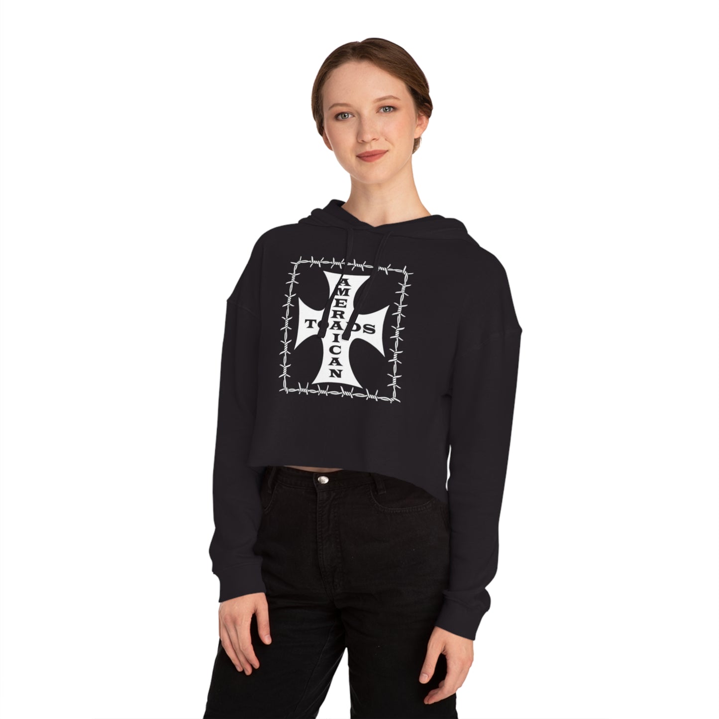 Toads Cropped Hoodie