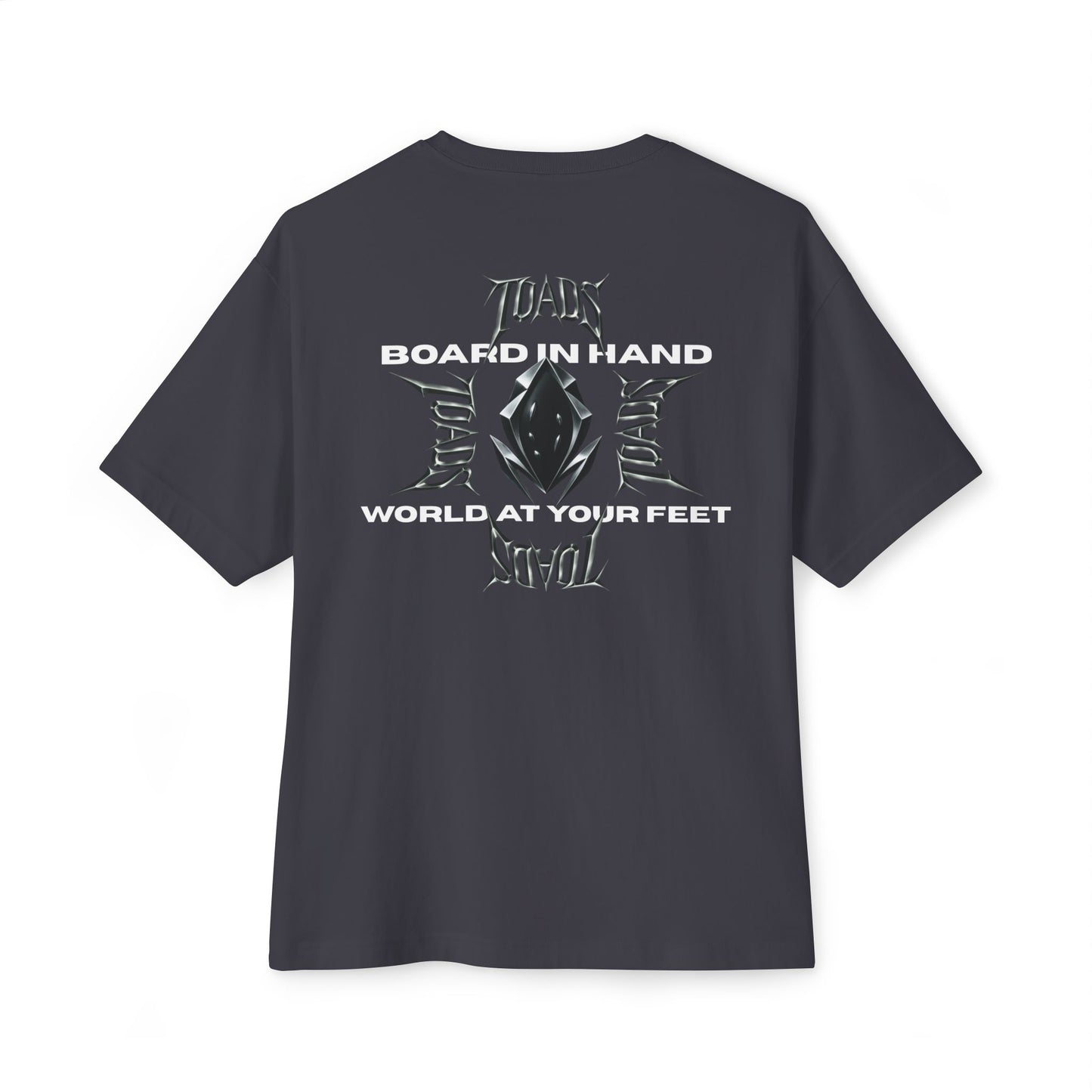 ‘World at Your Feet’ Oversized Tee