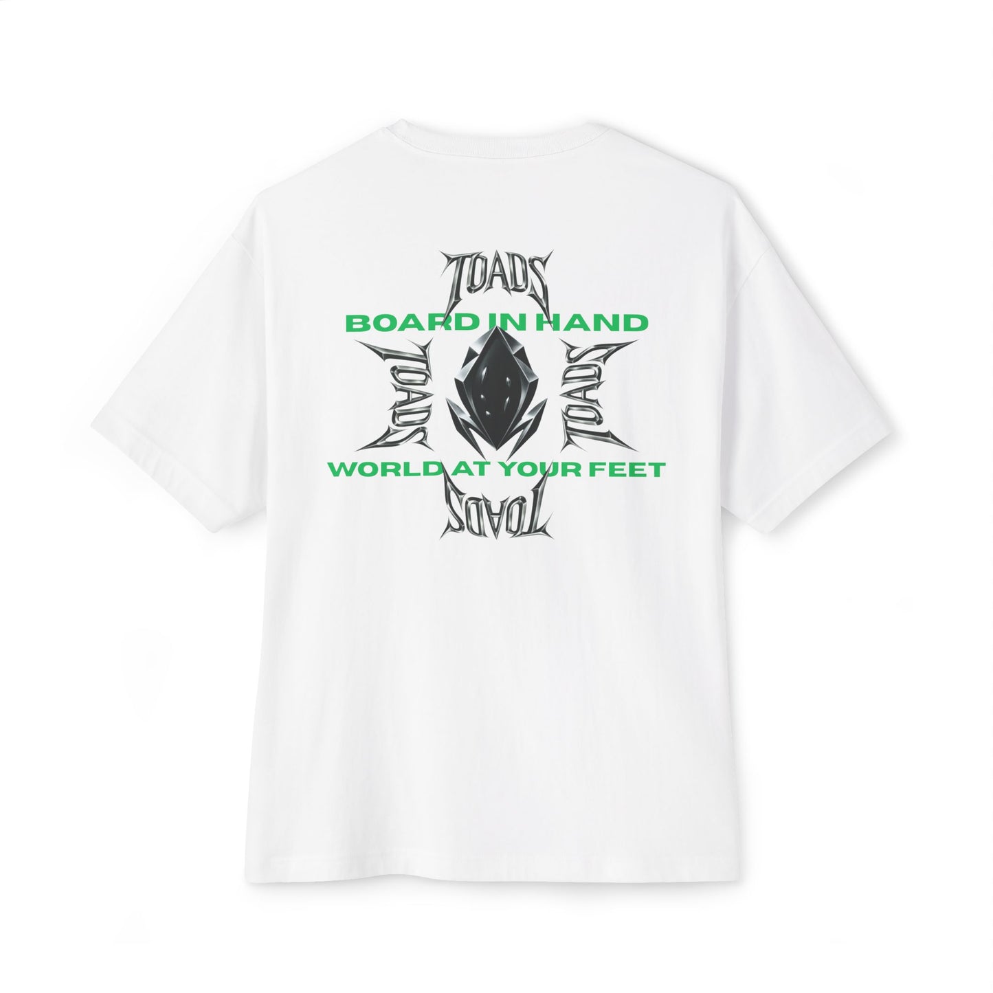 ‘World at Your Feet’ Oversized Tee