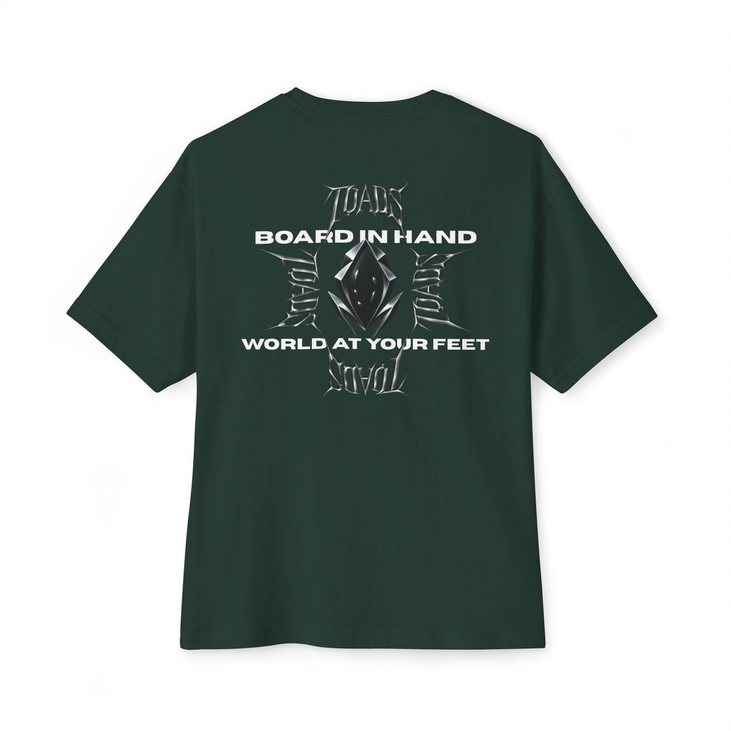 ‘World at Your Feet’ Oversized Tee