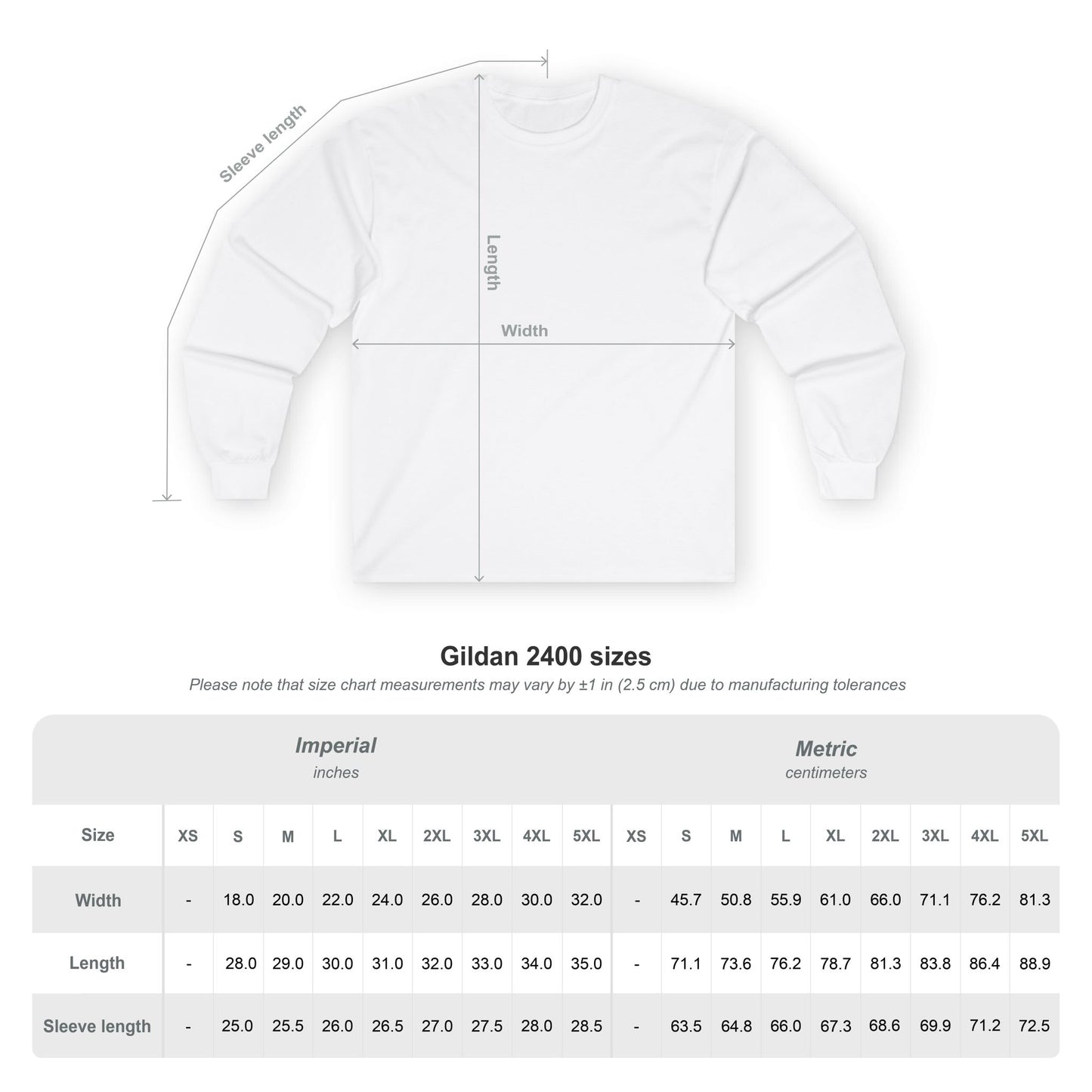 "World at your feet" long-sleeve tee
