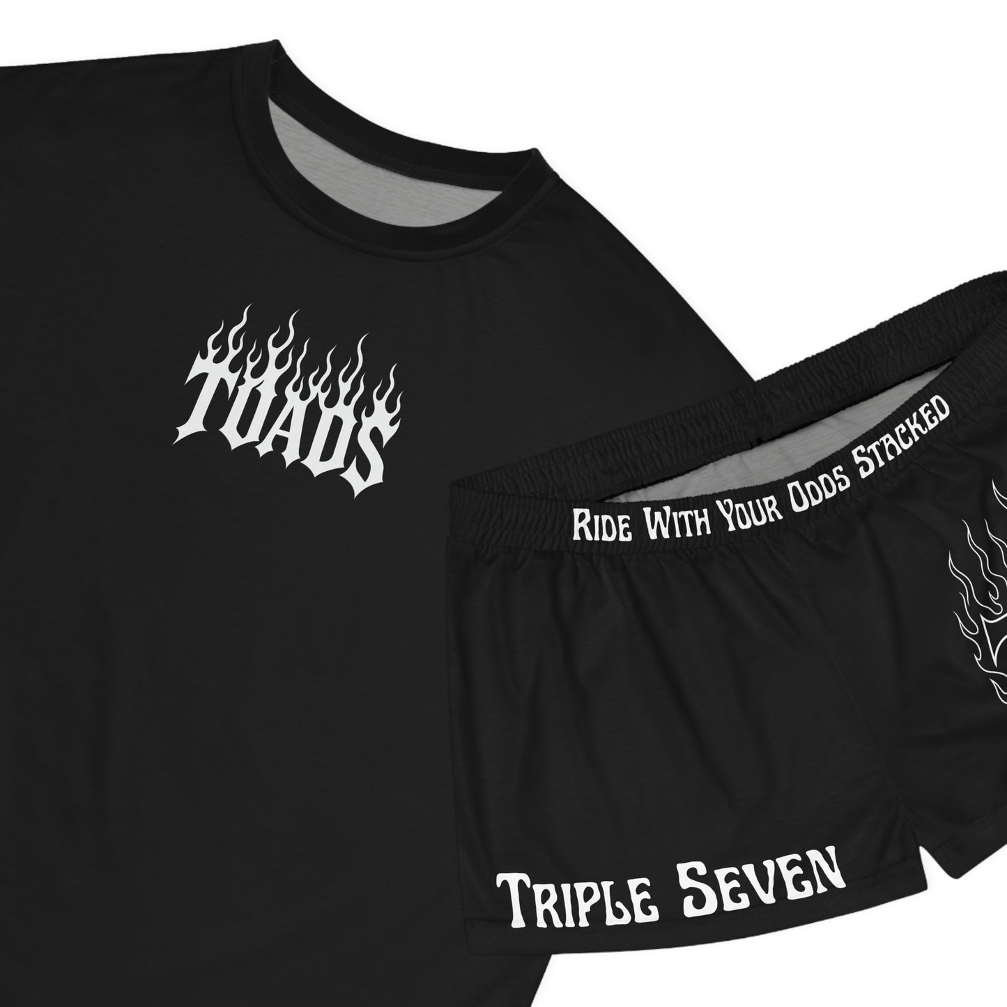 Triple seven shorts/tee set