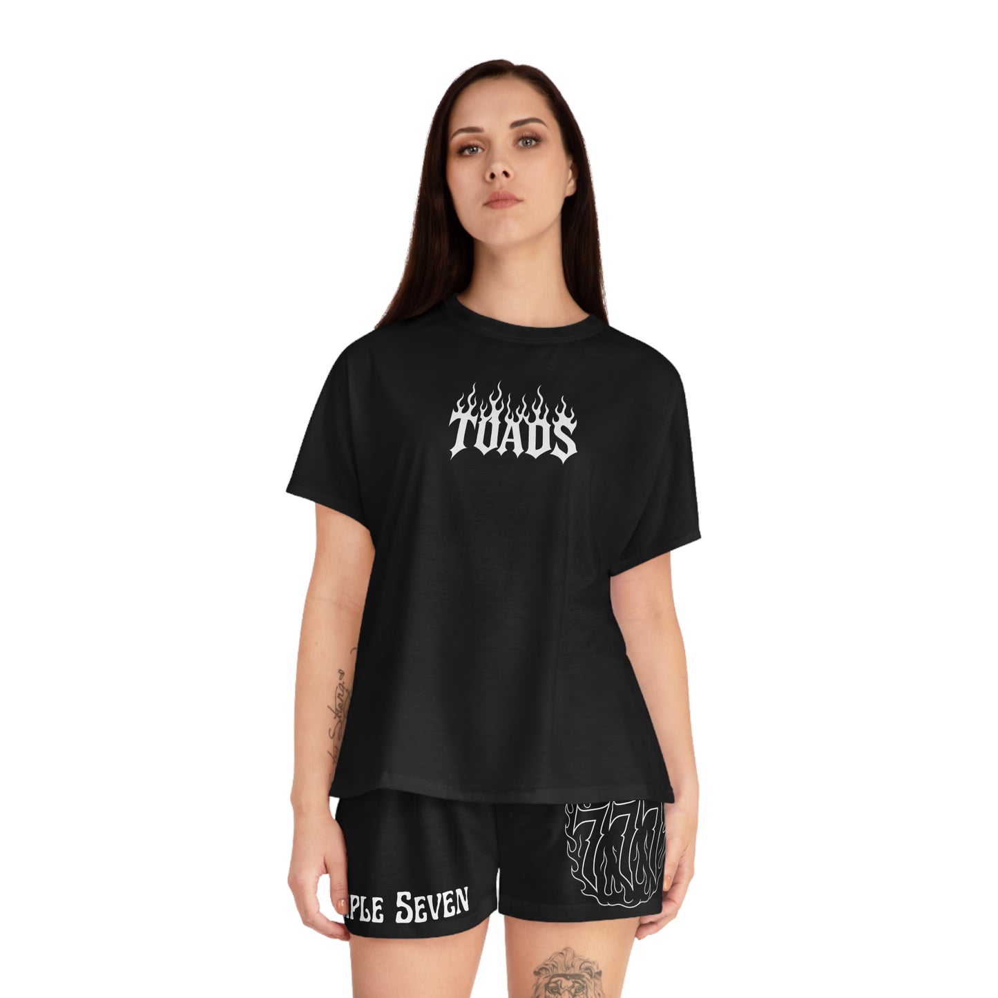 Triple seven shorts/tee set