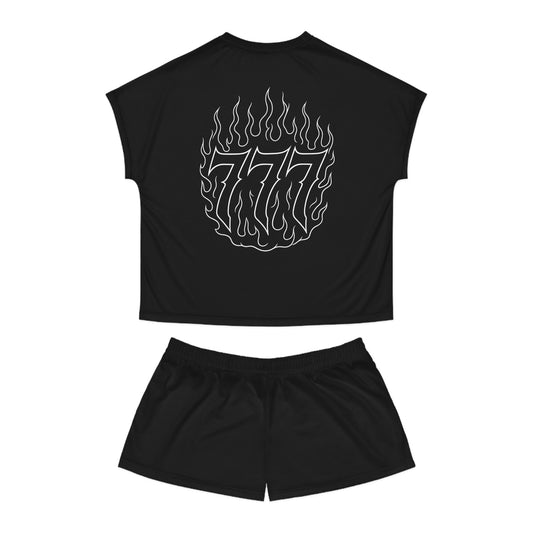 Triple seven shorts/tee set