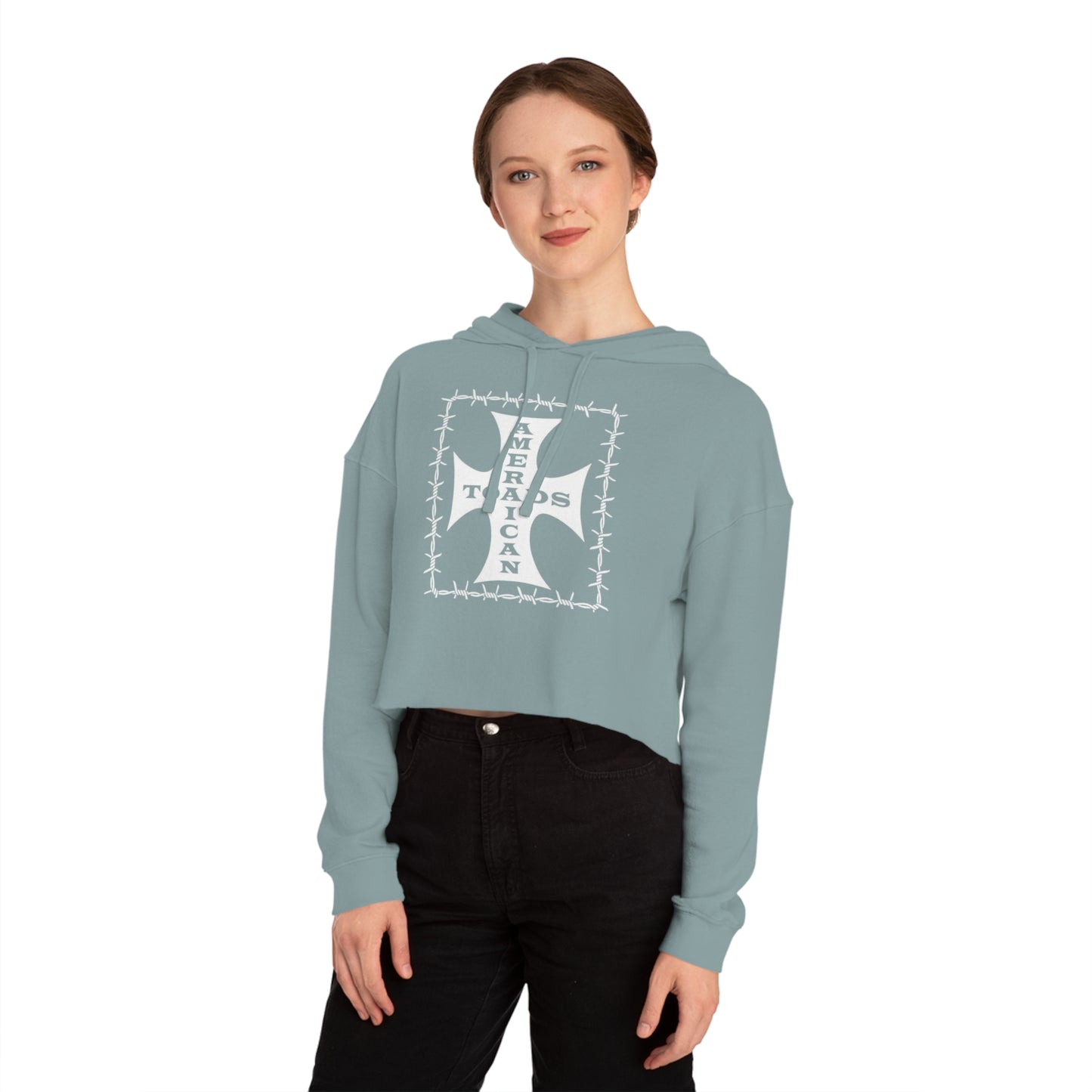 Toads Cropped Hoodie