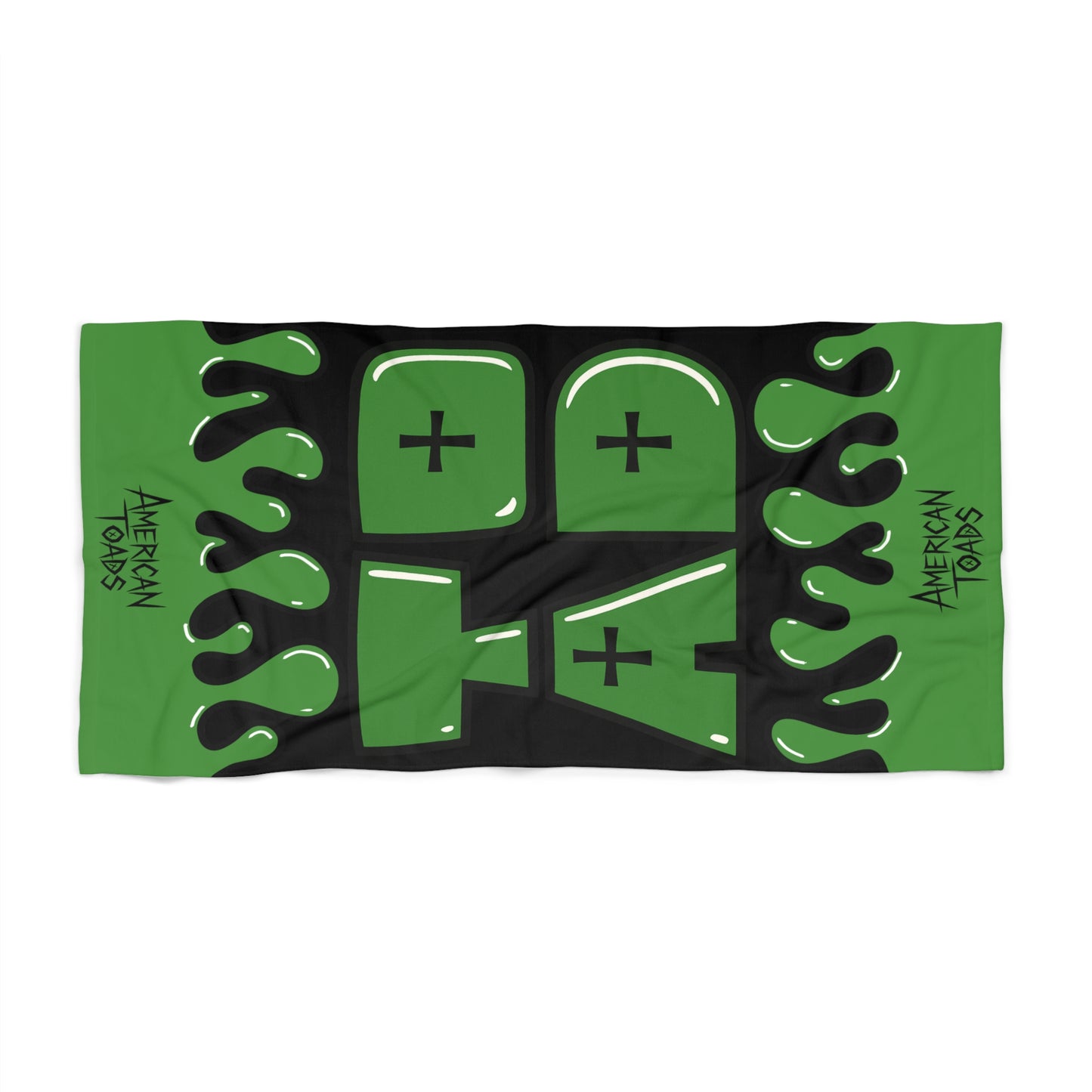 Toad beach towel